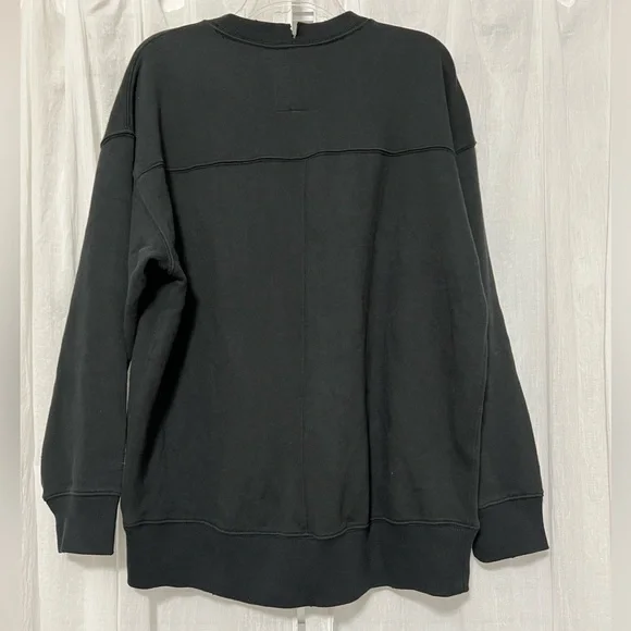 Aerie NWT Halloween Ghost “I Scream, U Scream” Sweatshirt XS Oversized - Picture 4 of 6